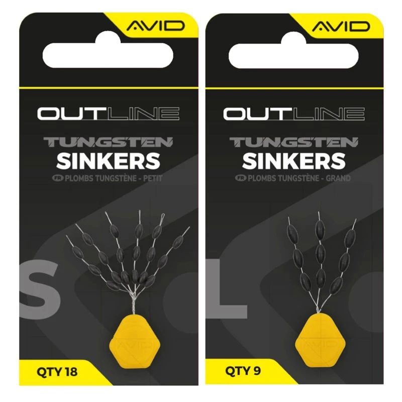 Avid Carp Outline Tungsten Sinkers
